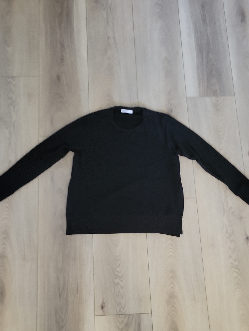 Stateside Men's Black Crewneck Sweater
